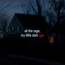 my little dark age #футажстекстом #lyrics #fytagedit 