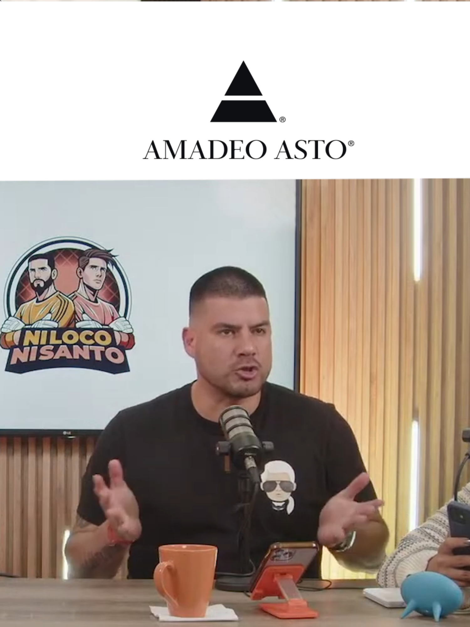 Amadeo Asto 👞✨ elegancia y distinción en cada detalle, auspiciador oficial de Ni Loco Ni Santo 🎙️ junto a Paco Bazán y Erick Delgado ⚽