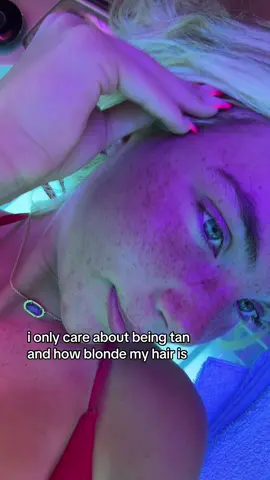#blonde #tan #tanningbed #relatable #idc 