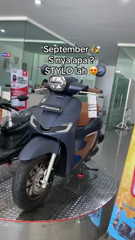 Ready STYLO Abs Matte Blue 😍 Info cash / kredit bisa langsung Dm / hub 08983404828 🛵 #cun #cunmotor #cunmotormadiun #dealermadiun #dealerhondamadiun 