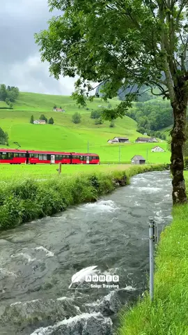 . ‎‏‎‏Wasserauen Schwende Appenzell Switzerland 🇨🇭 . ‎واسراوين أبنزل سويسرا  . . . . . . . . . . . . . . ‎‏‎  #switzerland #Travelaq #travel #fyp         #سويسرا‎      