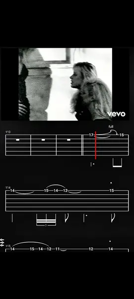 Guns N' Roses - Sweet Child On Mine (1987) 🎸 Solo#pentagrama🎼 #guitarlesson #guitarist #guitar #sweetchildofmine @Guns N’ Roses 