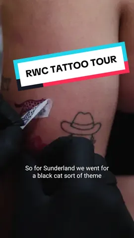 The #RedRoses’ tattoo tour of England 🍦🐆👞 @O2 #WearTheRose | #englandrugby #RWC2025