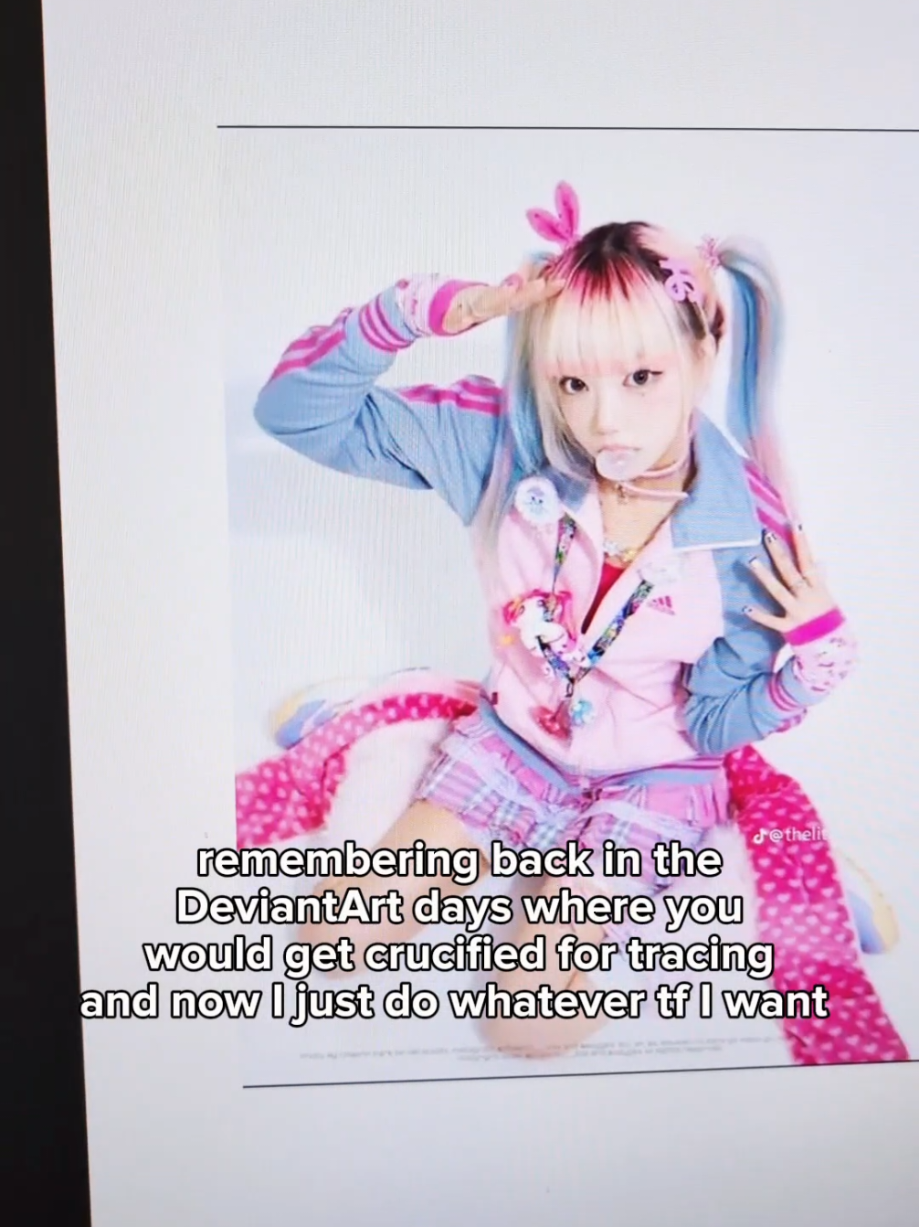 Is this tracing? Idk. Idc. All I know is in 2008 DeviantArt you can bet your ass it was lol