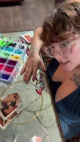 Me when I have all my beads on the coffee table and have guests coming over 