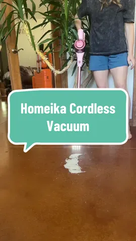 This Homeika cordless vacuum has replaced all the others with how well it works on my floors! #homeikavacuum #cordlessvacuum #bestvacuumforpethair #homeikapinkvacuum #vacuumrecommendations @Homeika US 