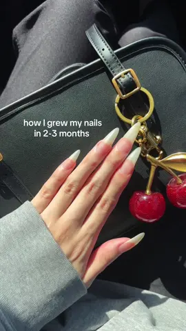 i apply this on everynight for best results🤭💅🏻 #longalmondnails #longnaturalnails #nailoil #nailinspo 