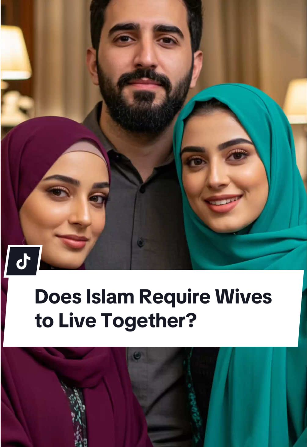 Does Islam Require Wives to Live Together? #islam #islamexplained #islamic_video #islamic #muslim #marriage #nikah #wives #secondwife #muslimwomen #women 