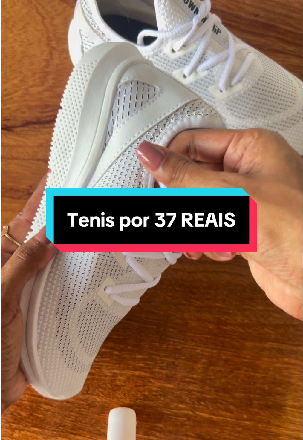 Uma das melhores compras que eu já fiz!  Material de qualidade, ótimo acabamento, por apenas R$ 37,00  #flypシ #viral #Fitness #academia #tenis 