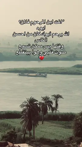 الله يرحمك يا حبيبي ❤️‍🩹.                    #الاب_نعمه_وسند_وضهر_لايتعوض❤️‍🩹