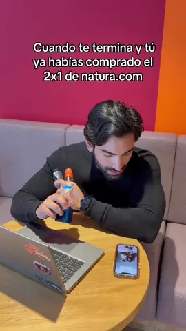 Parece chiste, pero es anécdota 🤡  Tú sí puedes aprovechar el 2x1 solo en natura.com hasta el 14 de septiembre. #humor #natura