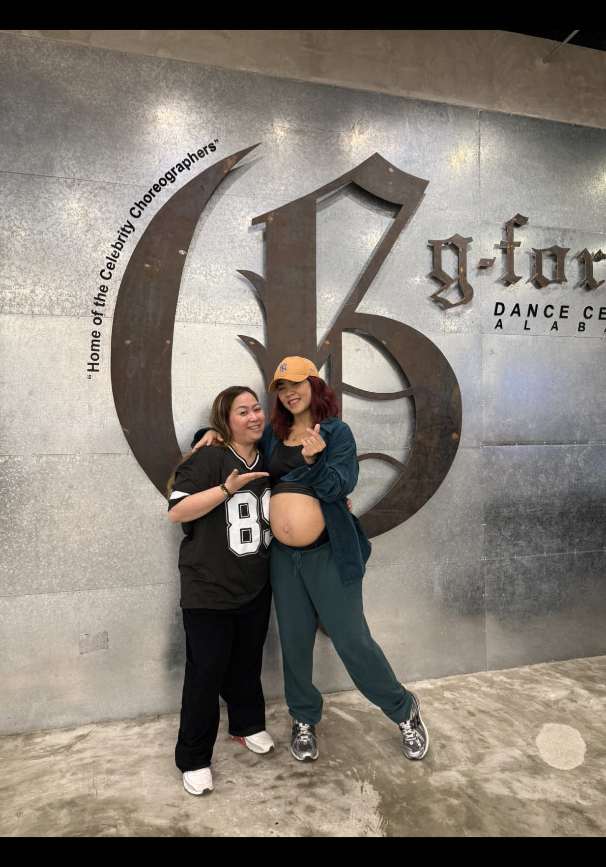 (42nd) Under the weather but still showing up—Friday mode: ON. ☺️ Beginners HipHop 🧠 @gforce_bhe 🤰🙌🏻😍 📍 @gdc_alabang  🎵 Nobody’s Better - feat Fetty Wap #momof4 #selflove #gforcedancecenter #03282025 #millenialmom 