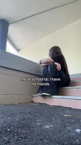 always alone #school #alone #friends #fyp 