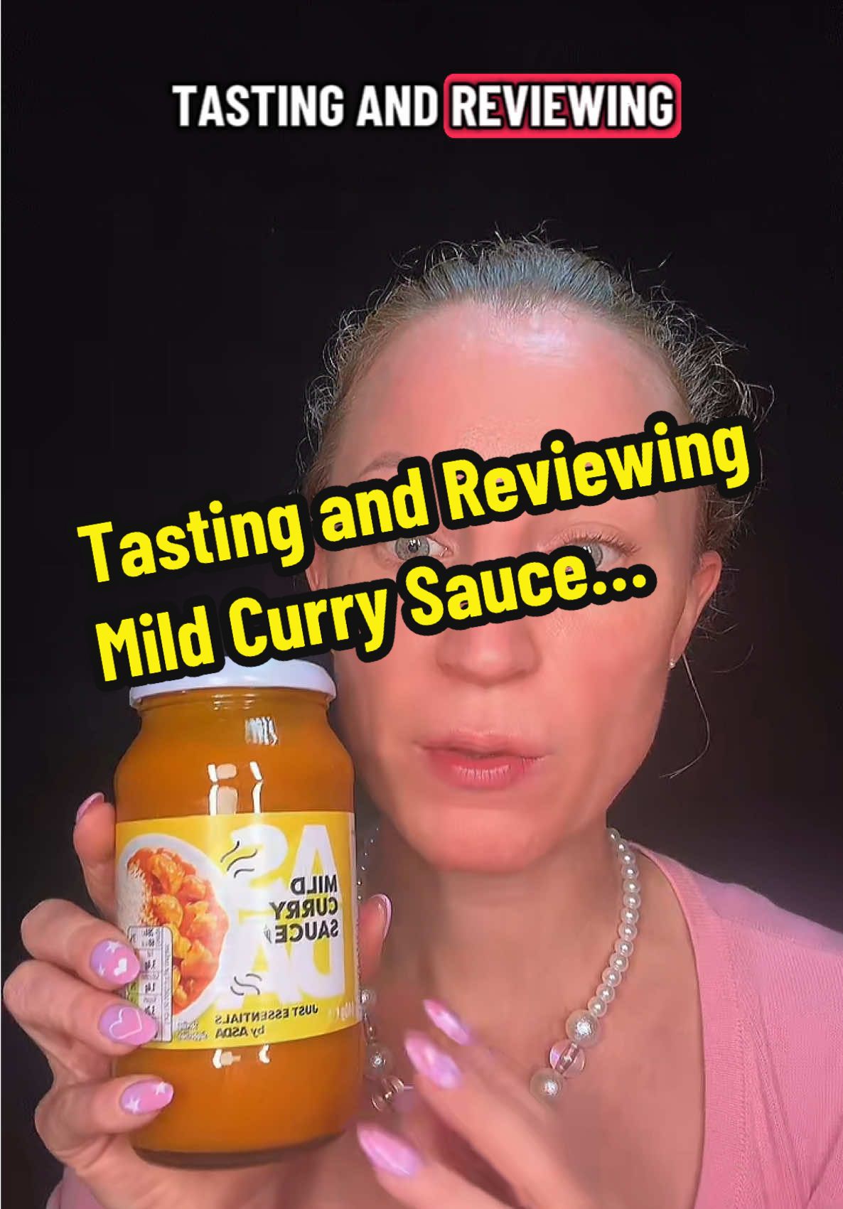 🍛 Tasting and Reviewing ASDA Just Essentials MILD CURRY SAUCE Only 49p !! ASMR sounds mukbang eating show @Asda UK #asda #asdaessentials #asdaessentialrange #asmr #asmrmukbang 