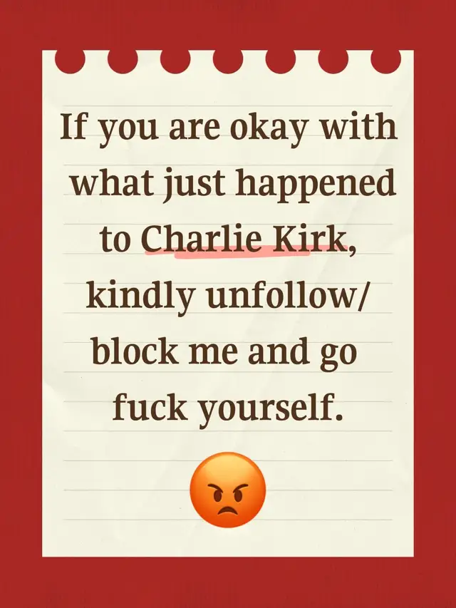 My thoughts and prayers go out to Charlie’s family.   No one should lose their life over beliefs, especially not someone who is logical, fair, and gives everyone their time to speak #rip #charliekirk #fyp #foryou 