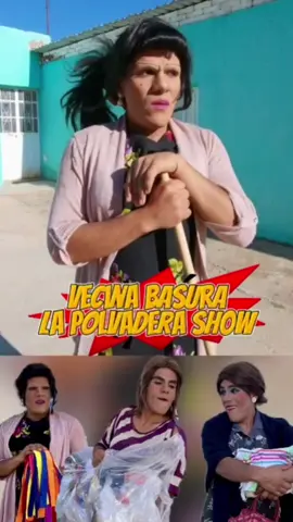 Vecina Basura Parte 2 😂 #comedia #parati #lapolvaderashow #doñacoco #doñaolga 