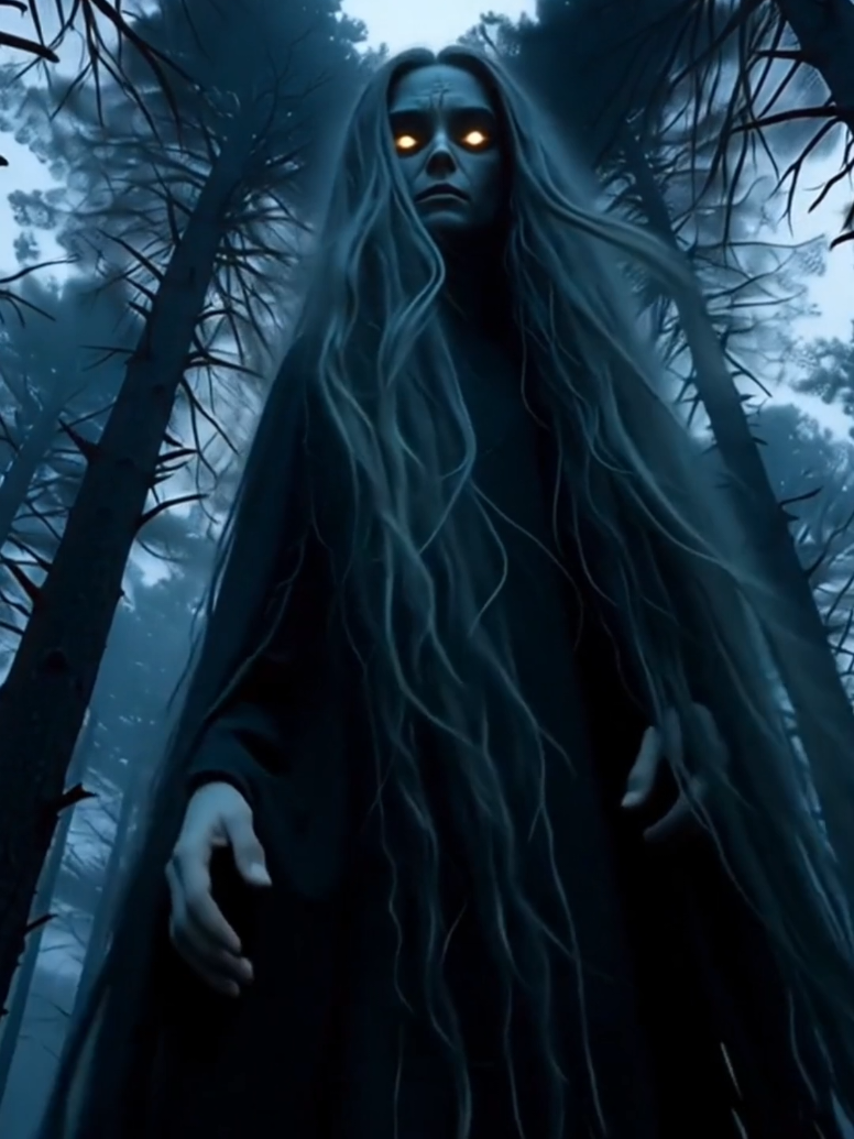 Tall Kaali Chudail Witch in Murree Jungle!🫣🧹🪾🌳 #horror #scary #ghost #viraltiktok #fyp 