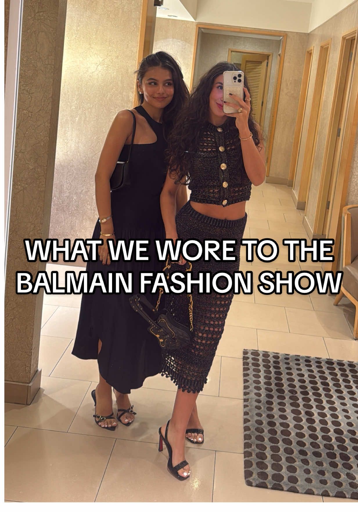 Why not go to a fashion show on a Wednesday at 11 am🤷🏽‍♀️ #balmain #fashionshow #austinfashioncreator #austincreator #fashioncontentcreator @Haleigh Rogers 