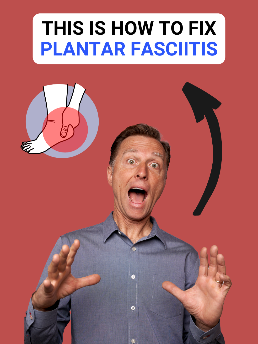 Send this to someone it could help! #drericberg #footpain #plantarfasciitis #healthyliving