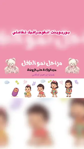 مراحل نمو الطفل #الروضة#مدرسة #انشطة
