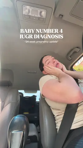 Baby number 4 has been diagnosed with IUGR💗 here is what life will look like moving forward until having her!  #iugrbaby #iugr #babynumber4 #pregnancyjourney #creatorsearchinsights 
