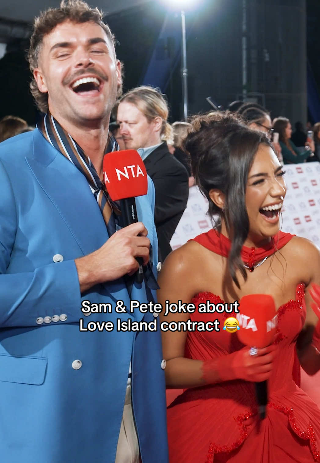 Pete sets the record straight on how long #LoveIsland relationships last 😂 #NTAs #NTAs2025 
