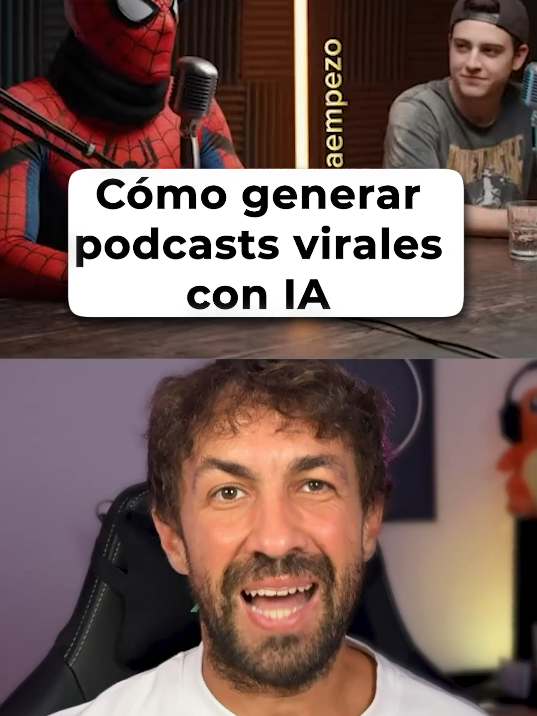Podcasts falsos con inteligencia artificial: la forma más rápida de crear reels virales en minutos. 🔗 Accedé al tutorial completo de Google Flow + Veo 3, en mi canal de YouTube buscando “Alan Daitch Google Flow”. Con solo ChatGPT, Nano Banana y Google Flow podés armar un superhéroe, inventar un diálogo gracioso y transformarlo en un video que explota en las redes. El proceso es simple: 1️⃣ Iterás la idea en ChatGPT hasta encontrar un concepto divertido. 2️⃣ Generás la imagen inicial con IA o clonás un podcast existente con Nano Banana. 3️⃣ Le pedís a ChatGPT que arme el prompt detallado en inglés (los diálogos pueden ser en español). 4️⃣ Lo pegás en Google Flow con el modelo Veo3 Fast. 5️⃣ Elegís la opción “fotogramas a video”. En segundos tenés un podcast falso animado que puede hacerse viral. No necesitás cámaras, ni invitados, ni un estudio de grabación. Solo creatividad y estas herramientas de inteligencia artificial. Los podcasts falsos son hoy una de las formas más efectivas de crecer en TikTok y otras plataformas, porque mezclan humor, tendencia y velocidad de producción. Con esta técnica podés lanzar cientos de clips cortos, testear qué funciona y escalar tu alcance sin excusas. 💡 El secreto está en la brevedad: los videos de 8 segundos suelen rendir mejor porque mantienen la atención al máximo. 👉 ¿Lo mejor? Todo este proceso es gratis o con herramientas que ya tienen planes accesibles. Gracias @iaempezo!