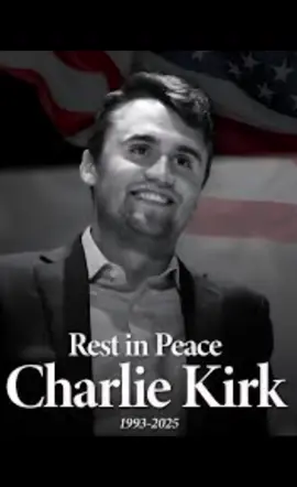 RIP Charlie kirk #charliekirk #foryoupage #fypシ゚viral #Trump #gunviolence 