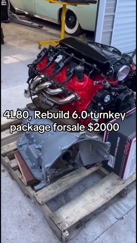 Forsale: Rebuilt 4L80, Rebuild 6.0 turnkey package asking $2000 #tunkey #lsswap #engine #corvette #forsale 