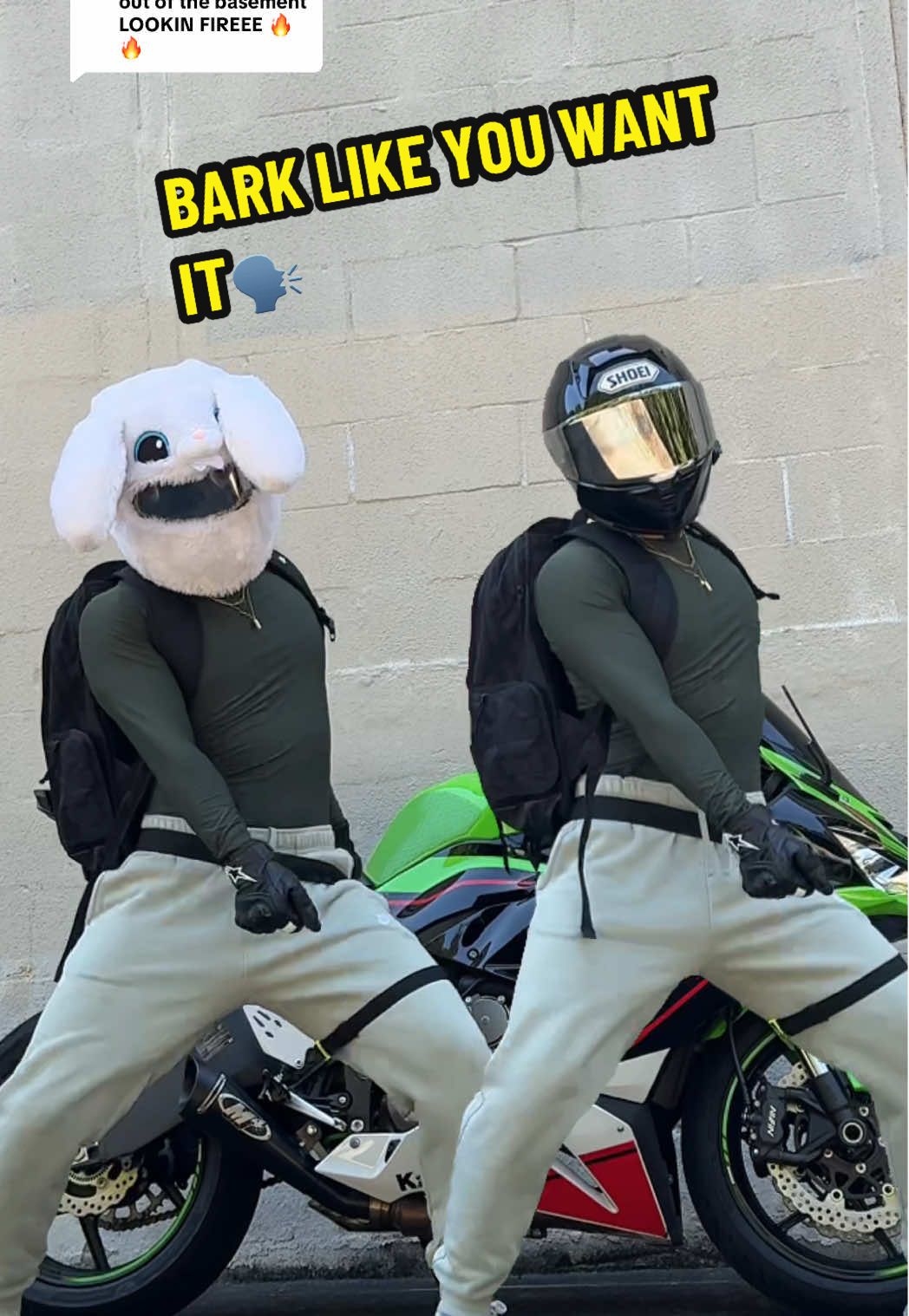 Replying to @roar Someone made a video saying “This trend isn’t over until cycle groover does it” 💀😂  #cyclegroover #barklikeyouwantit #dancetrend #fyp #dancingbiker 