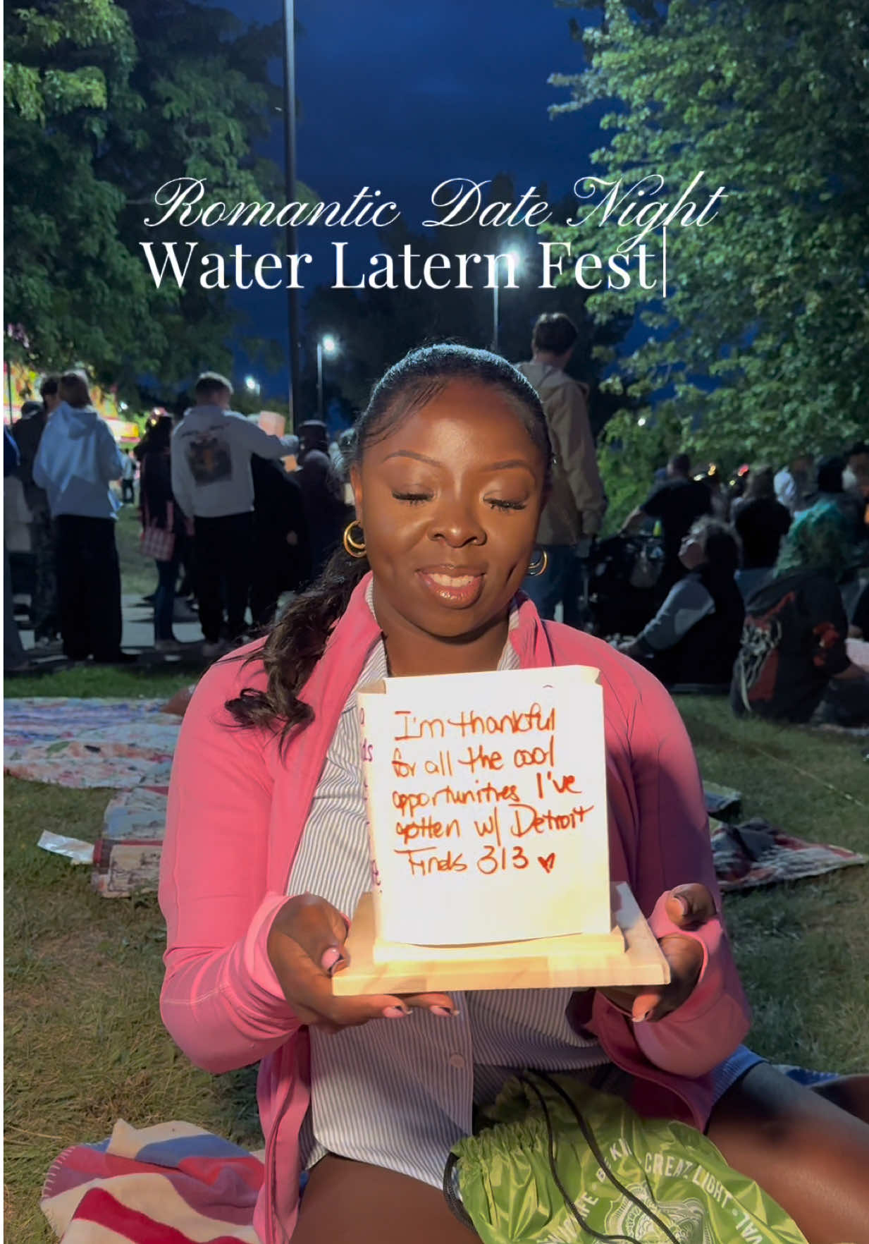 ✨ Looking for the most romantic, heartfelt date night in Detroit? The Water Lantern Festival is straight out of a movie. 🎬💡 This annual September event is more than just beautiful lanterns it’s about connection, reflection, and honoring life’s most meaningful moments. 💕 On stage, people shared their stories of love, hope, and remembrance, and then we all came together to decorate lanterns with our own messages and dreams. When the sun went down, watching thousands of glowing lanterns float across the Detroit River was emotional, magical, and unforgettable. 🌊✨ 📍Detroit, MI | September every year 💡 Bring someone special it’s the kind of night you’ll never forget. 👉 Tag who you’d bring with you and save this post for your 2026 date night plans. @WaterLaternFestival  #WaterLanternFestival #DetroitEvents #MichiganEvents #DetroitThingsToDo #RomanticDetroit  
