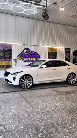 ✨ This Cadillac CT4 owner was frustrated with how fast his white paint looked dirty. We solved it with a 5-year ceramic coating at Pristine Auto Spa—covering the paint, wheels, glass, plastics, headlights, and door jambs. Now the car stays cleaner longer and shines brighter than ever. ✅ #CeramicCoating #Detailing #CarDetailing #CarTok #DetailingLife #CarCare #CarCleaning #DetailersOfTikTok #GlossyFinish #CarProtection #DetailingCommunity #AutoDetailing #PaintProtection #CarDetailingLife #DetailingWorld #DetailingBusiness #CarShine #cardetailer 