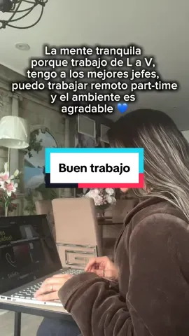 ✨ La tranquilidad de trabajar en lo que te gusta, desde donde quieras y con un equipo que te apoya. En Impacto Móvil contamos con puestos de asesores comerciales part-time 100% remoto.📲. #asesorcomercial #empleo #parttime #ventas #climalaboral 