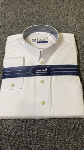 Warna putih model slimfit. #thobepremium #jubahgamispria #alharamain #ModalKontenDoang 