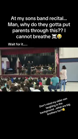 My son was looking forward to joining the school band once he got into middle school. But after this performance he said he’s too traumatized to join any band 😂😭 #fail 