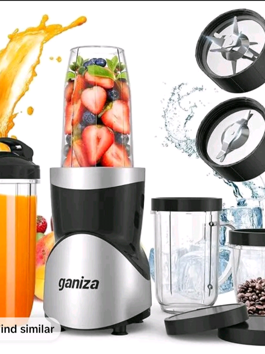 #tiktokshop #wow #Big Promotion88Ganiza Smoothie Blender, 900W Blenders for Shakes and Smoothies, 15-Piece Personal Blender and Grinder Combo for Kitchen, Smoothies Maker with 4 BPA-Free Portable Cup, Nutritious Recipe