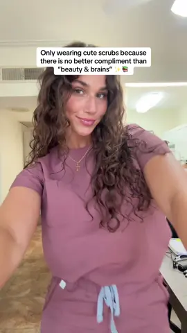 Hot girls get degrees, I don’t make the rules👏 scrubs from @Uniform Advantage #scrubs #healthcare #medicine #dental #uaambassador 