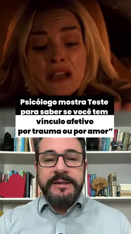“Teste para saber se você tem vínculo afetivo por trauma ou por amor.” #trauma #afeto #amor #relacionamento #paz