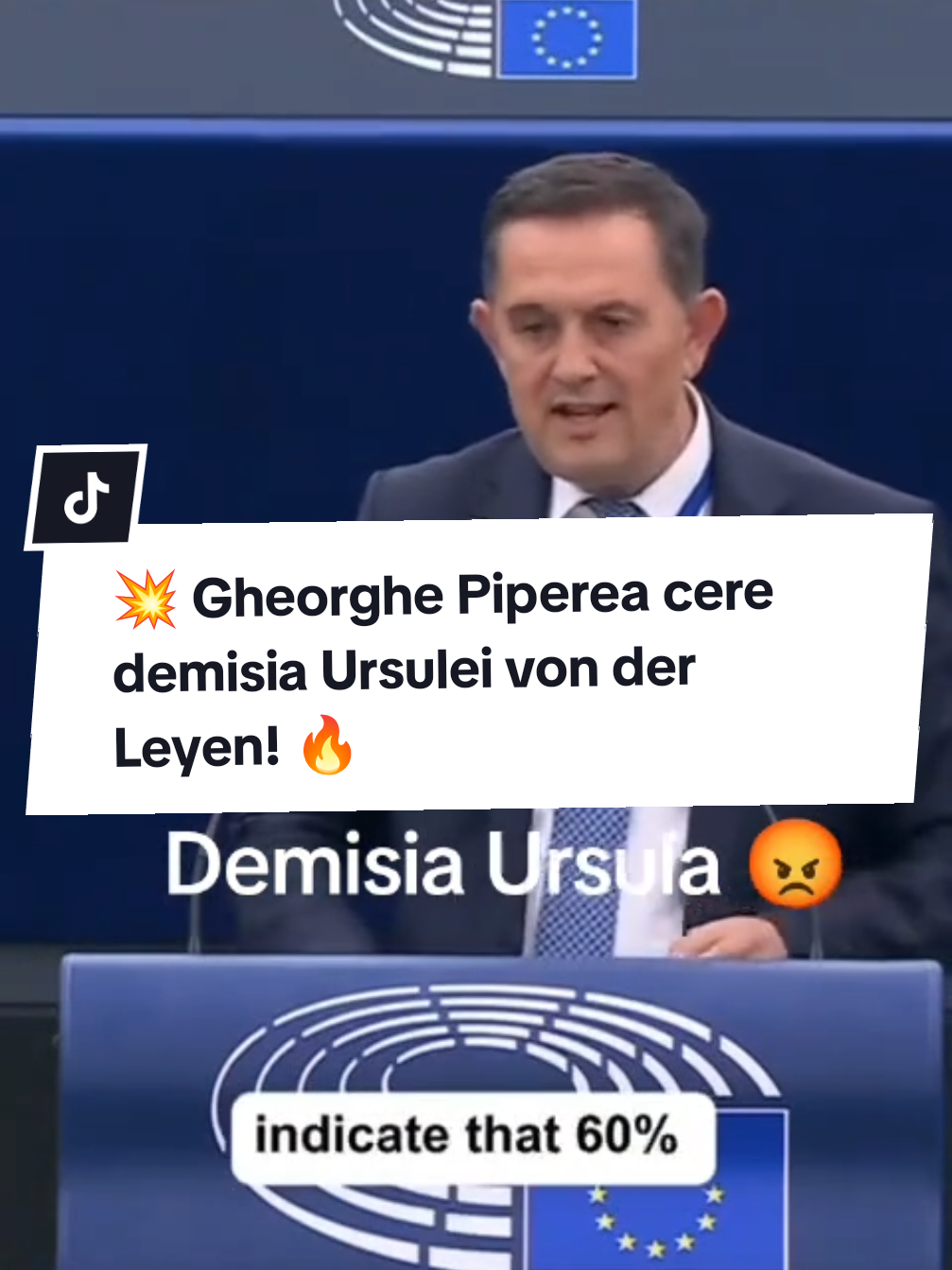 Controversele legate de Ursula von der Leyen sunt în creștere! 💥  Urmărește și află mai multe despre cererea de demisie din partea lui Gheorghe Piperea! 👀 #GheorghePiperea #UrsulaVonDerLeyen #Demisie #fyp #GeorgeSimion 