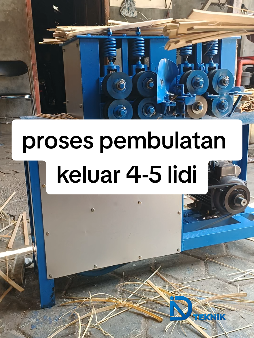 proses pebulatan mesin tusuk sate 3in1 keluar empat lidi dibagian sebelah kanan #mesintusuksate #mesinmurah #mesintusuksate3in1 #mesinhomeindustri #mesinslicertusuksate 