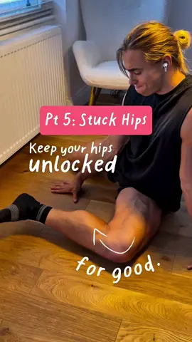 Pt 5 - STUCK HIPS: That hip tightness you keep stretching? 🚨 It will always come back if you don’t strengthen it at your end range. 👉 Here are 3 drills to build external rotation strength so your hips stay unlocked: 1. Side-Lying Clamshells ✅ Trains glute med + deep rotators to pull the thigh outward ❌ Common fail: rolling your pelvis back for momentum 2. 90/90 Lift-Off Holds ✅ Builds strength at your weakest point — end range ER ❌ Fail: foot won’t lift or instant cramp = weak ERs or tight adductors 💡 Easier: lean slightly to the side for support 3. Banded Squats ✅ Teaches hips to hold alignment under load — knees over toes, arches tall ❌ Fail: forcing knees too far out or letting arches collapse ⚡ These strengthen the muscles that rotate your hips outward and keep knees from caving. Stay tuned, in part 6 of STUCK HIPS, we’ll fix hips stuck in internal rotation.