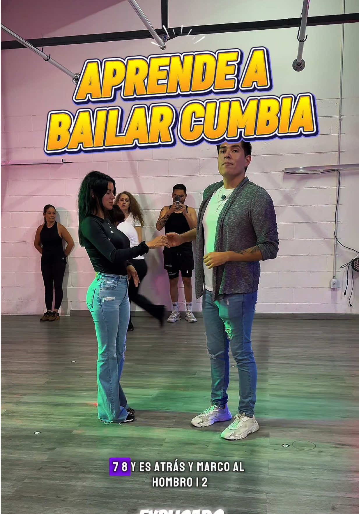 Aprende y practica conmigo CUMBIA🤩🔥 #Cumbia #cumbiasonidera #cumbiawepa #dance #fyp   