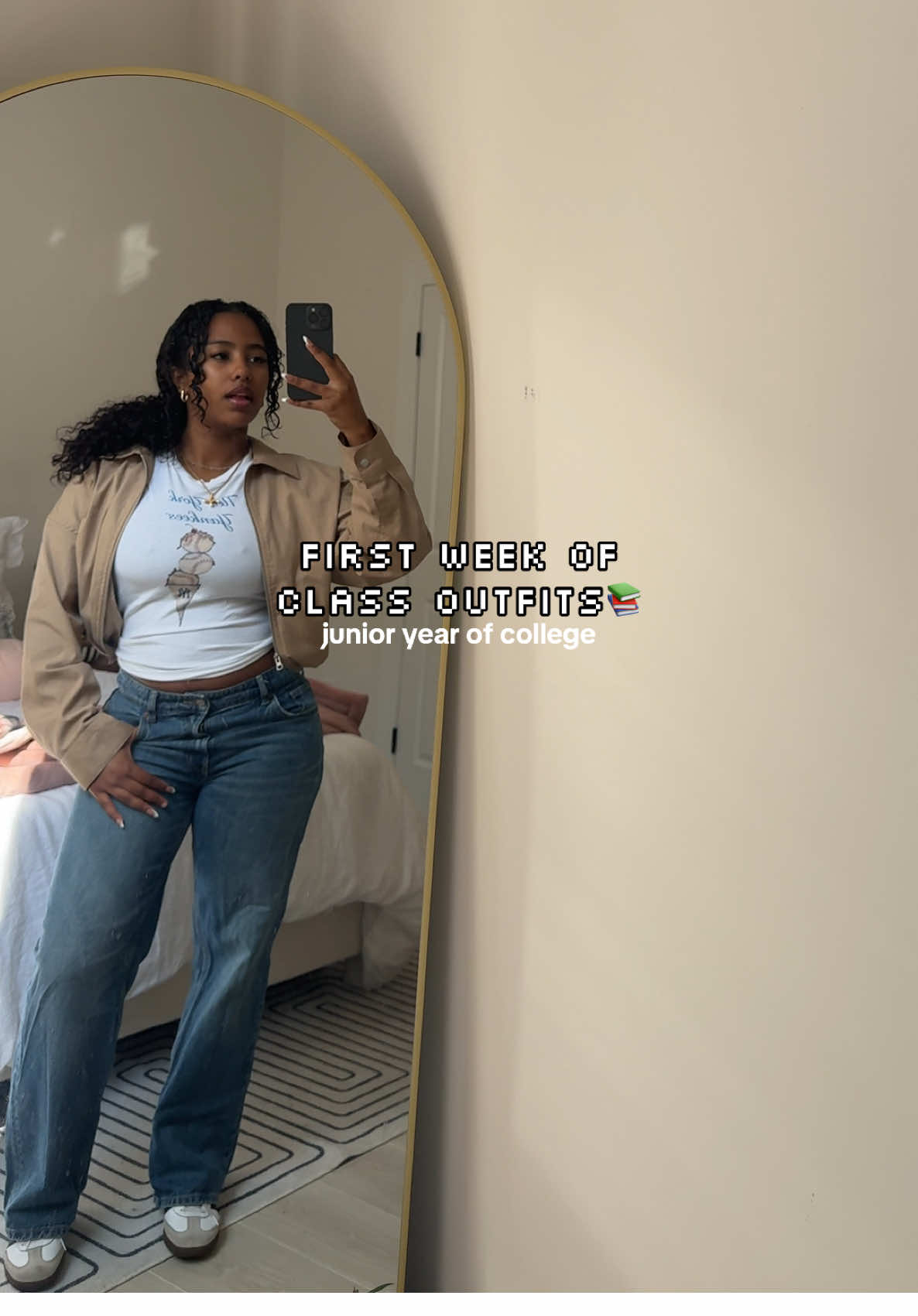 reason why im always late to my levtures tbh🌚 #OOTD #collegelife #stjohnsuniversity #whatiwore 