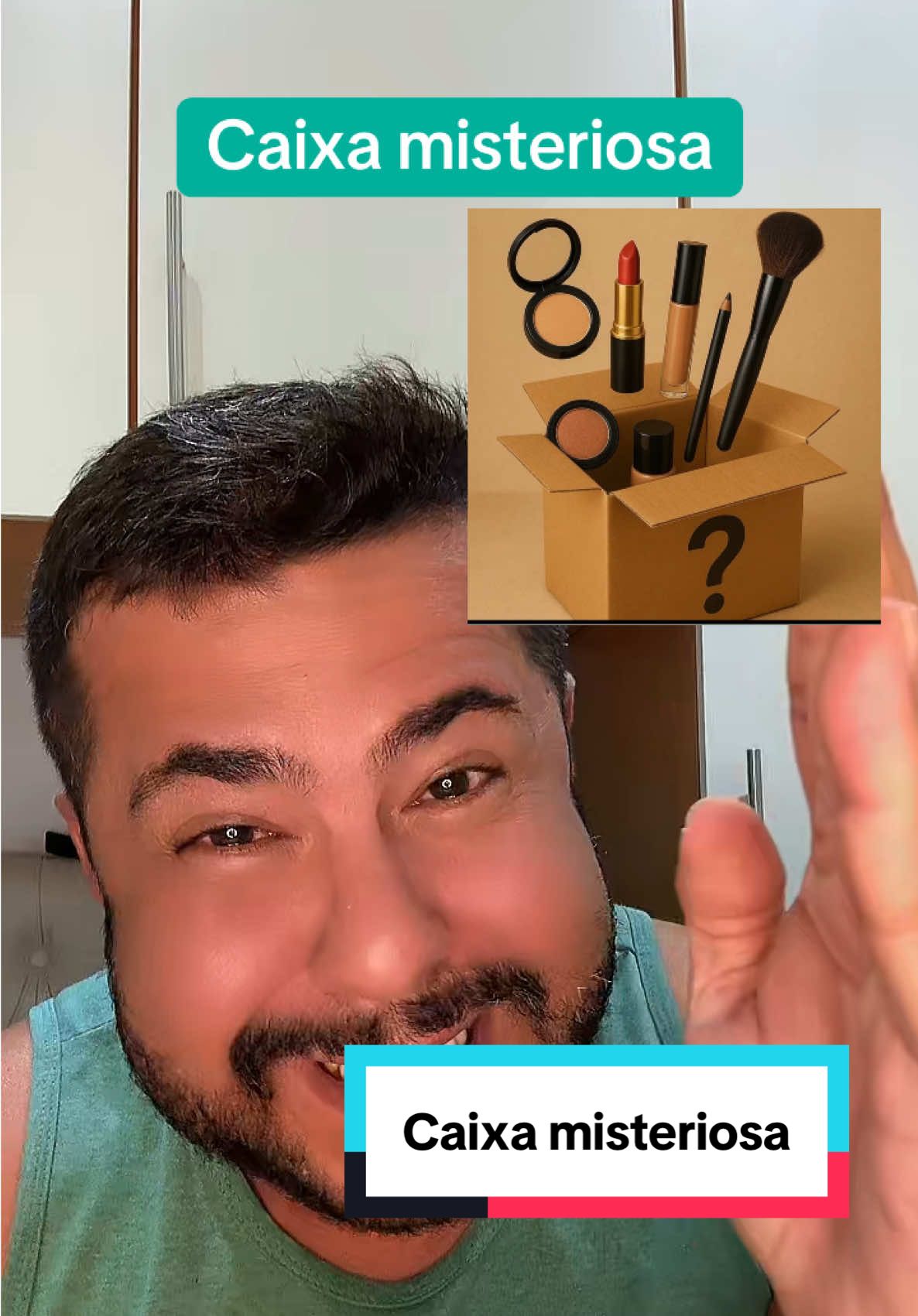 Caixa Misteriosa maquiagem #tiktokbrasil #tiktokshop #maquiagem #beleza #mulher 