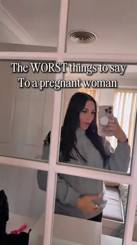Absolutely diabolical 😅🥲🙃😂 The WORST things to say to a pregnant woman 😳 #pregnancy #pregnanyhumor  #pregnantlife #pregnancyjourney #relateable 