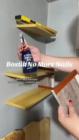 Replying to @Nathalie bostik no more nails lang naman po ang ginamit kong adhesive para kumapit at dumikit yung mabigat na mirror sa wall ko  #bostik #nomorenails #adhesive #pandikit #diyproject 