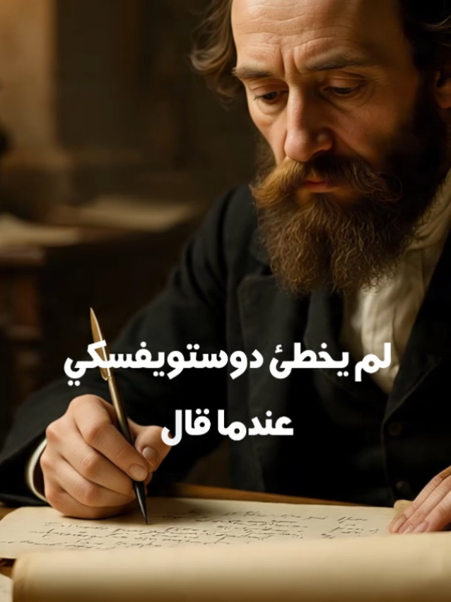 #فيودور_دوستويفسكي #حكم_وأمثال #المطرقة 