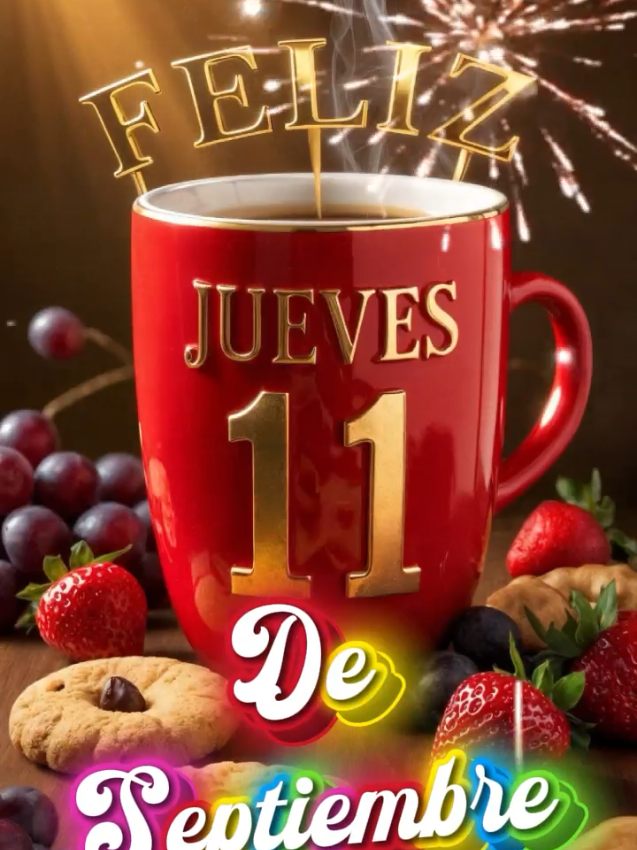 Feliz Jueves 11 de Septiembre!🇲🇽🇲🇽#CapCut #jueves #buenosdias #frases #parati 