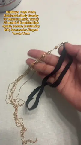 #foryoudays #Fashionable  #Jewelry  #Accessories #Trende Multilayer Thigh Chain, Fashionable Body Jewelry for Women & Girls, Trendy All-match & Exquisite High Quality Jewelry for Birthday Gift, Accessories, Elegant Trendy Chain