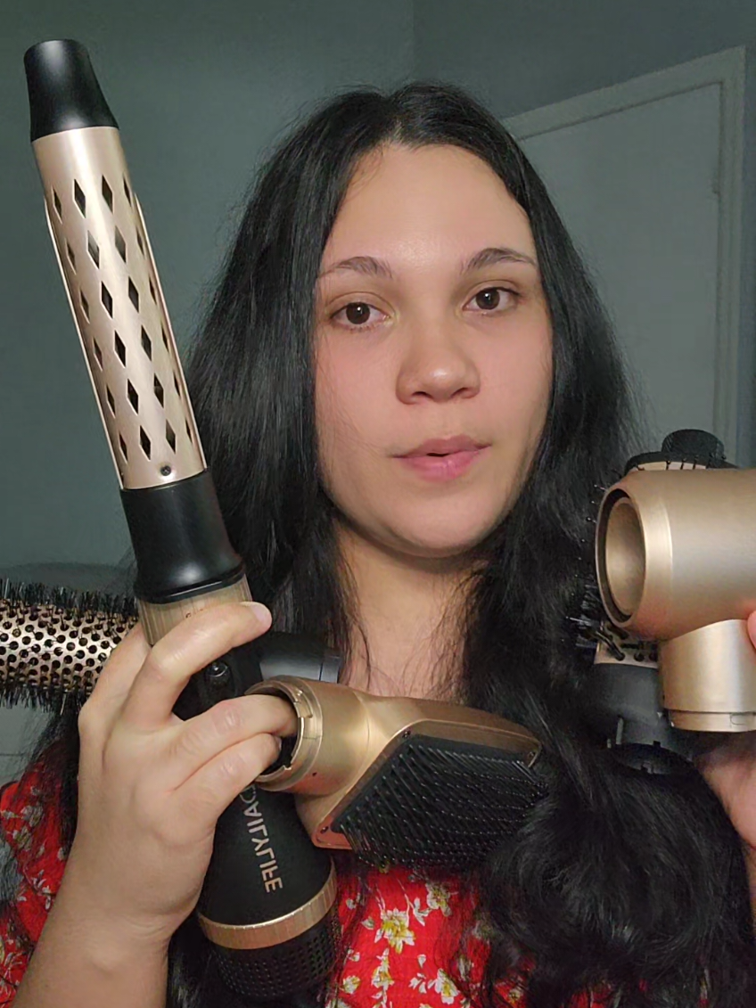 Juego de cepillos  5 en 1 para todo tipo de cabello  #secadordepelo  #cabellohermoso  #mujeres 